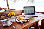 Time to enjoy breakfast and write your best blog yet