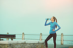 Stay well hydrated while running