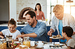 Sharing and caring is what family is all about