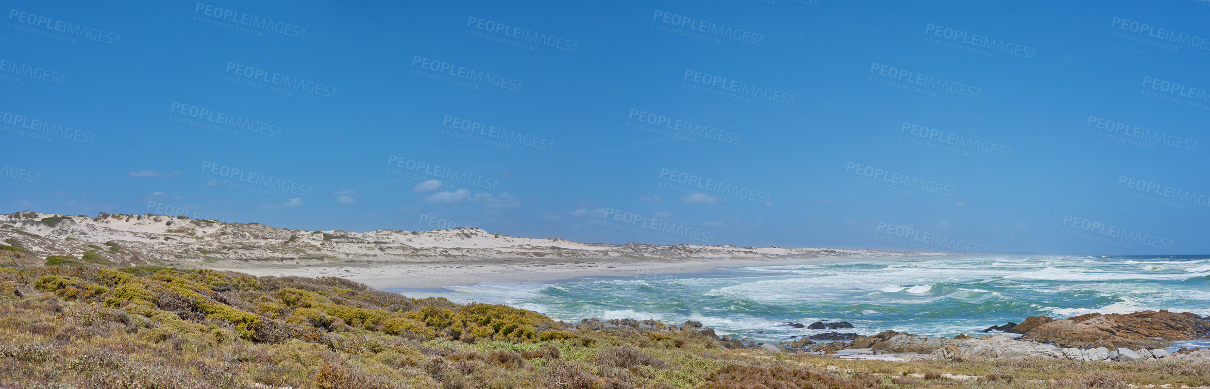 Buy stock photo A series of photos of ocean, beach and coast