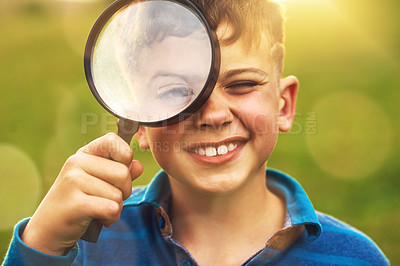 Buy stock photo Shot of children playing outside