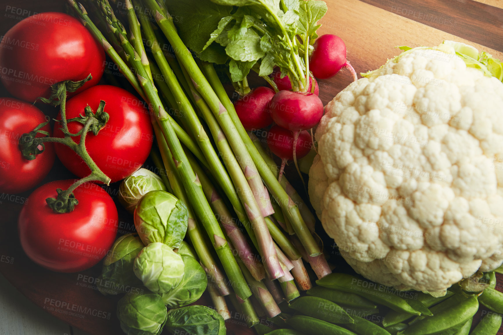 Buy stock photo Shot of a variety of fresh produce on a table