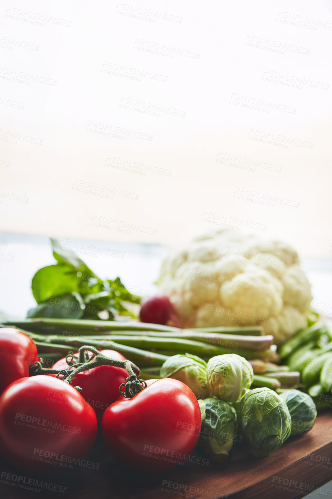 Buy stock photo Shot of a variety of fresh produce on a table