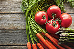 Vegetables provide a host of wonderful health benefits