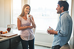 Catching up over coffee