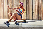 Doing it the skater girl style