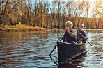 He’s her hubby and canoeing buddy