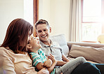 Her laughter brightens their home
