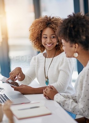 Buy stock photo Shot of creative employees working in a office 