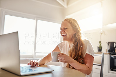 Buy stock photo Shot of a young woman at home