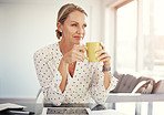 Coffee at home then work from home