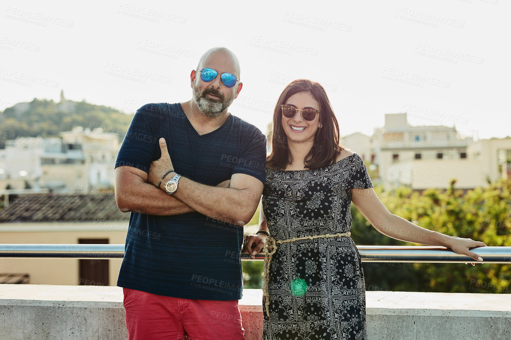 Buy stock photo Cropped shout of a couple spending time together