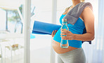 Staying healthy benefits mommy and baby