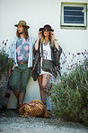 Hipster fashion times two