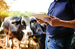 Using apps designed for the agribusiness
