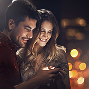 Let's exchange numbers | Buy Stock Photo on PeopleImages, Picture And ...