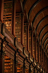 Rows and rows of books