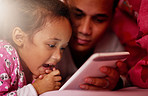 What better way to bond than with digital bedtime stories