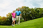 Let's take to the course and play some golf