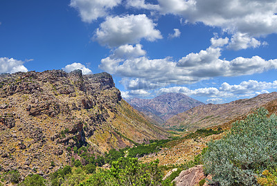 Buy stock photo The Cederberg Wilderness Area, managed by Cape Nature Conservation, is a wonderfully rugged mountain range about 200km north of Cape Town. Largely unspoiled, this designated wilderness area is characterised by high altitude fynbos and, not surprisingly, considering the name, sizeable cedar trees.