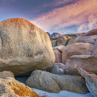 Buy stock photo Cropped shot capturing the beauty of Cape Town, South Africa