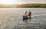 Row the way to a romantic day