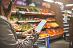 Keeping tabs on everything she buys with mobile tech