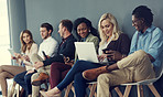 Determined to get the job, using technology to benefit them