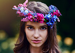 Flower crown fit for a queen of nature