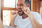 Take your dental hygiene routine a step further by flossing