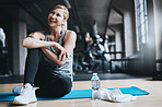 She's cant help but smile when she's in the gym