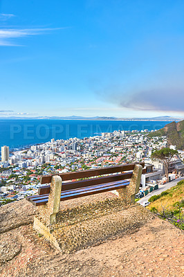 Buy stock photo Shot of Cape Town