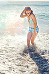 Having a splashing good time