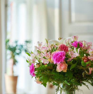 Buy stock photo Bouquet with different kind of flower