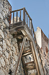 Old streets and houses of Santa Cruz, La Palma, Span