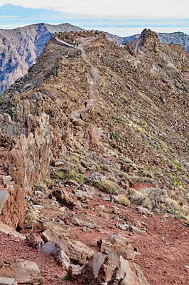 Buy stock photo Volcano area -  Roque de los Muchachos, La Palma, Spain