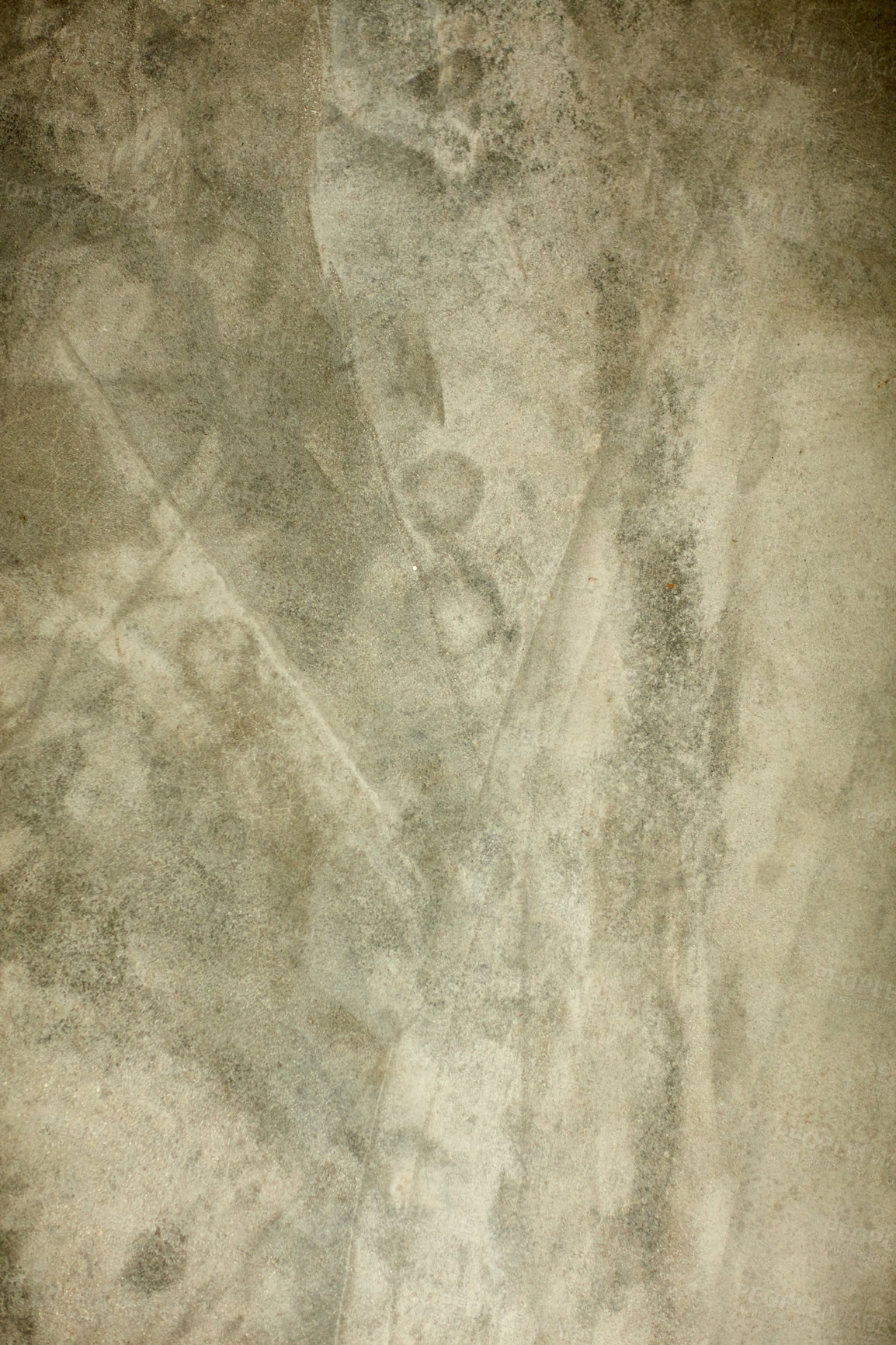 Buy stock photo High angle shot of a weathered concrete floor