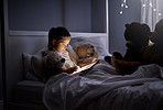 These teddy's need their bedtime story