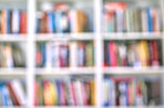 Blurrred - books, bookshelves and library