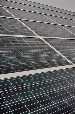 Buy stock photo Solar Power Station in Denmark