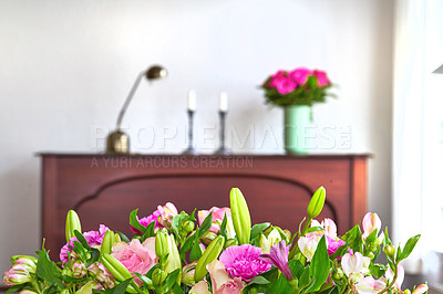 Buy stock photo Bouquet with different kind of flowers