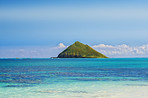 Lanikai Beach at the Island of Oahu, Hawaii, USA
