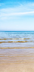 The west coast beach of Jutland, Denmark