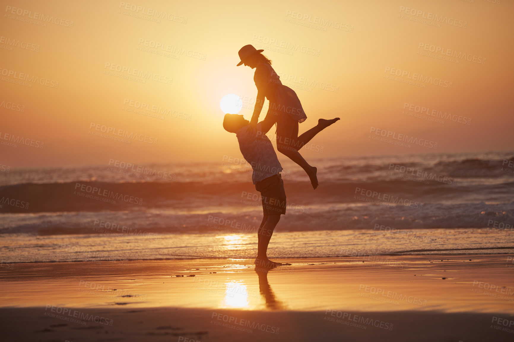 Buy stock photo Shot of an affectionate mature couple spending some quality time together