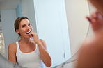 The secret to her beautiful smile