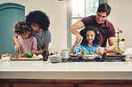 Families who cook together, enjoy their food even more