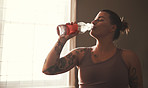 It's vital to drink water before, during and after exercise