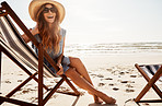 I'm just happy to be at the beach!