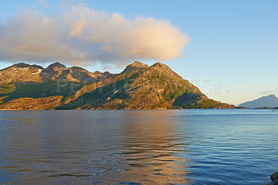 Buy stock photo Summertime in Norway - Nordland