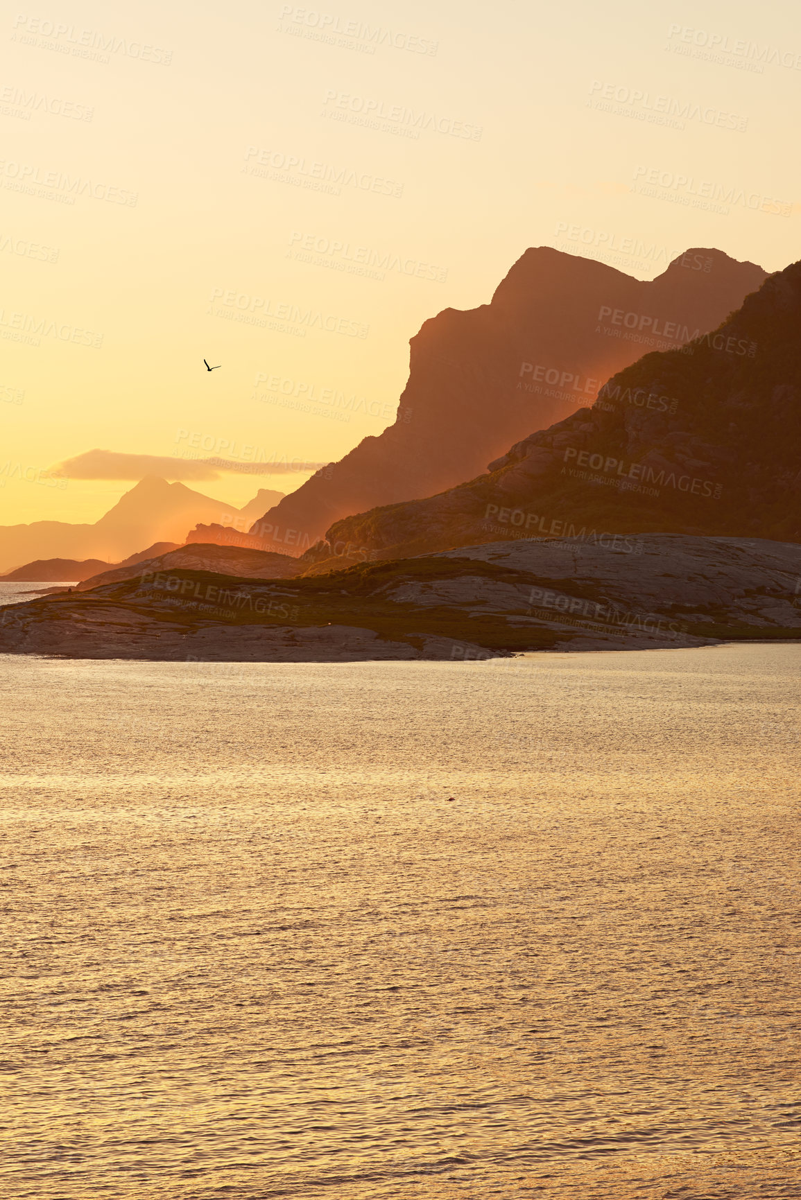 Buy stock photo Summertime in Norway - Nordland